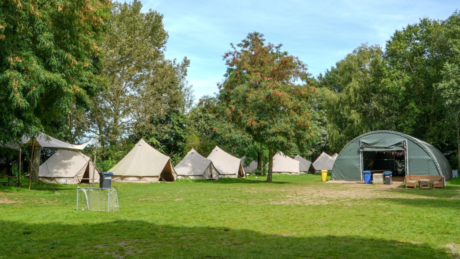 Groepskampeerterrein Overnachting Markant