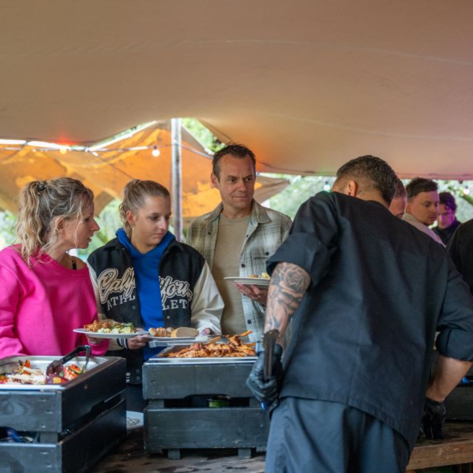 Buffet Na Een Activiteit